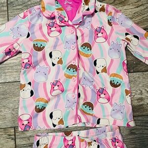 Girl 8 Squishmallows pjs